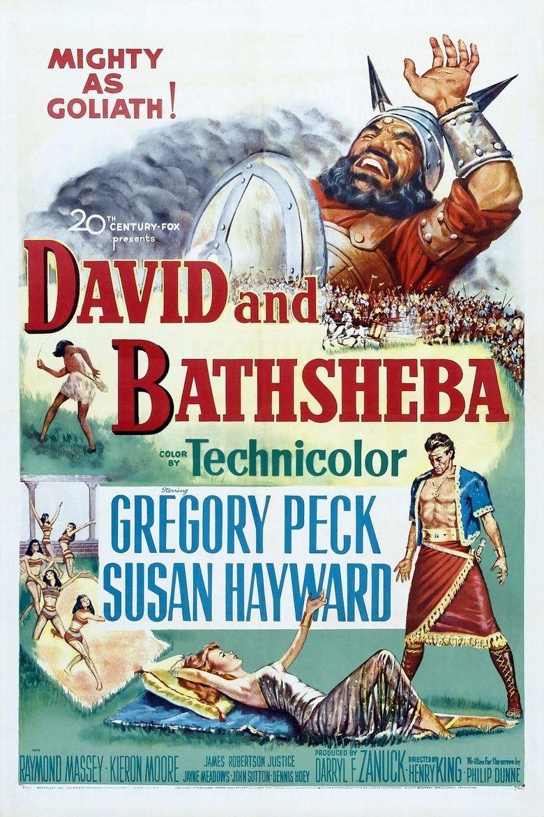 David and Bathsheba (film) movie poster