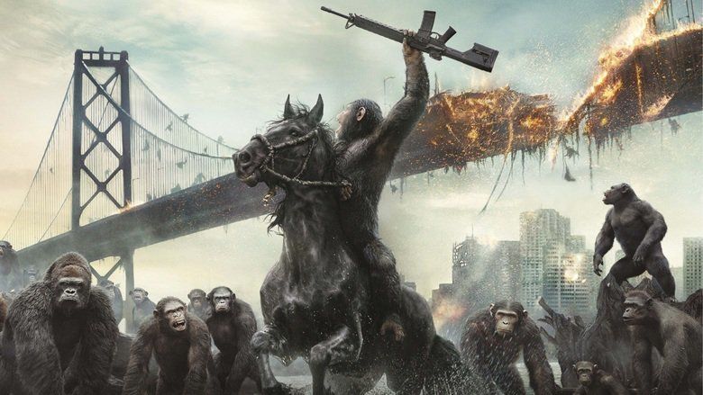 Dawn of the Planet of the Apes movie scenes