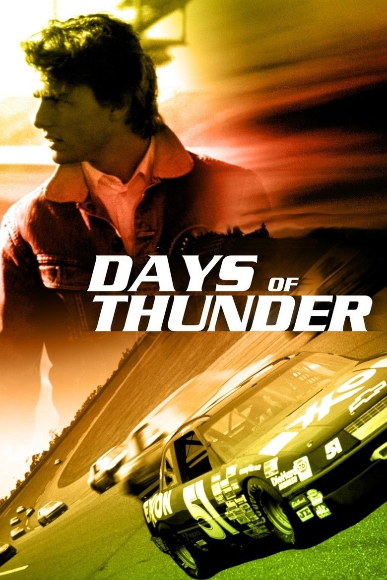 Days of Thunder movie poster