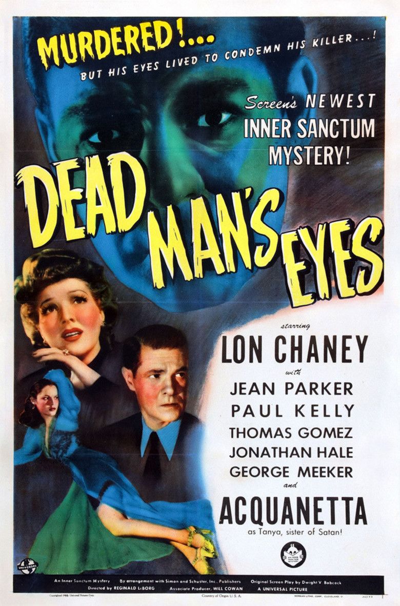 Dead Mans Eyes movie poster