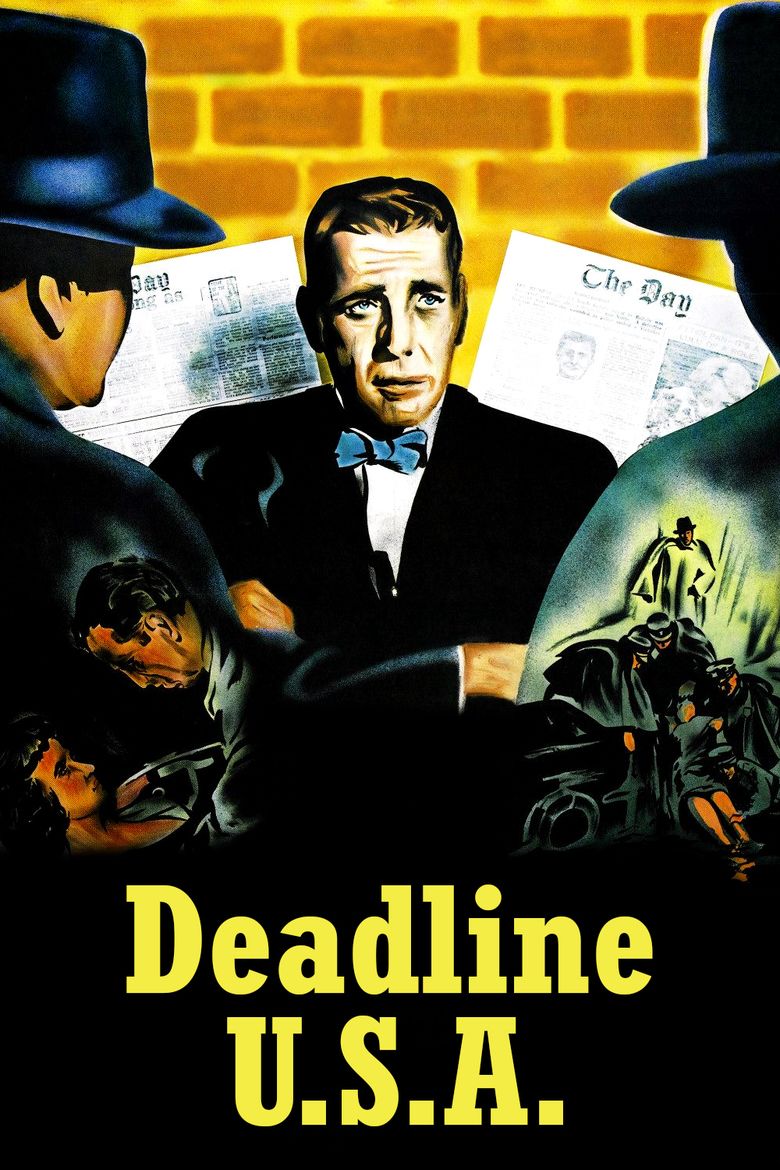 Deadline USA movie poster