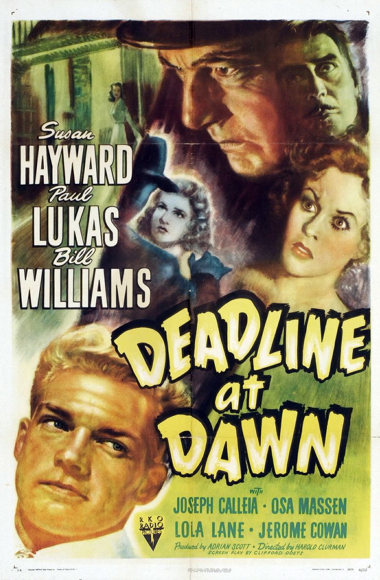 Deadline at Dawn movie poster