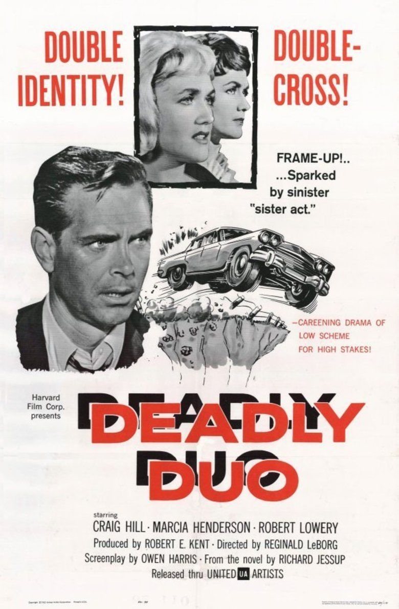 Deadly Duo (1962 film) movie poster