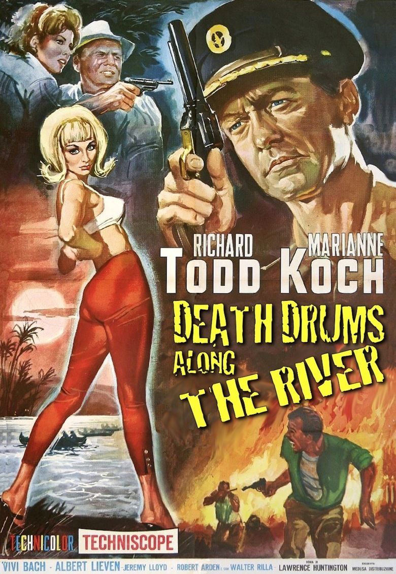 Death Drums Along the River movie poster