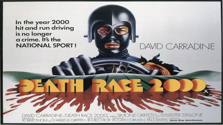 Death Race 2000 movie scenes