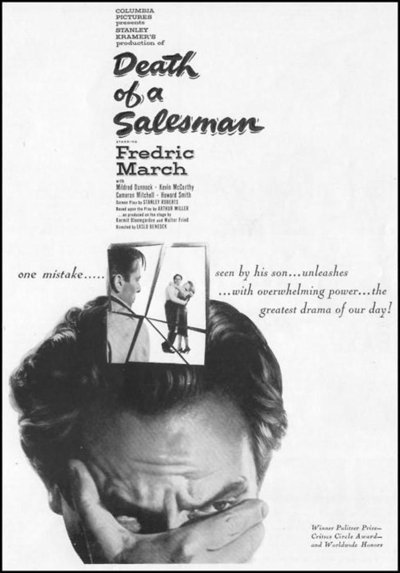Death of a Salesman (1951 film) movie poster