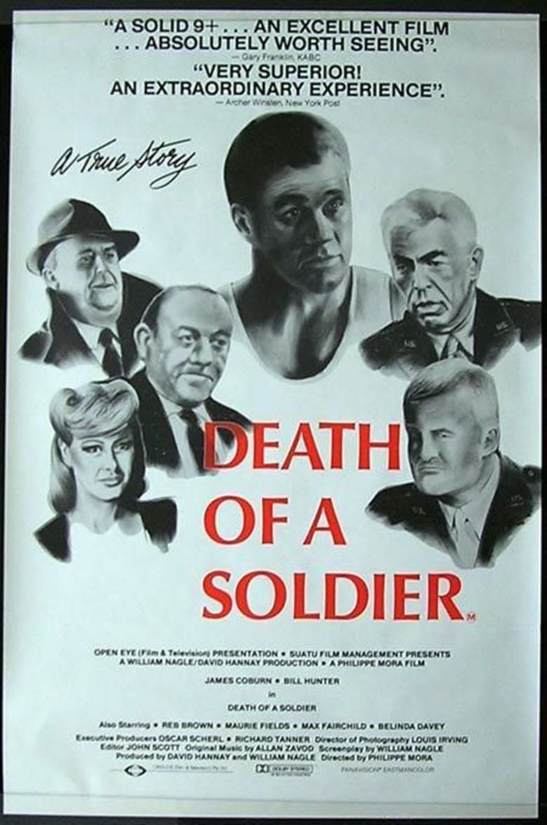 Death of a Soldier movie poster