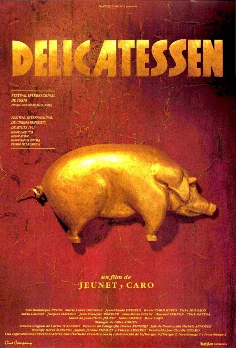 Delicatessen (film) movie poster