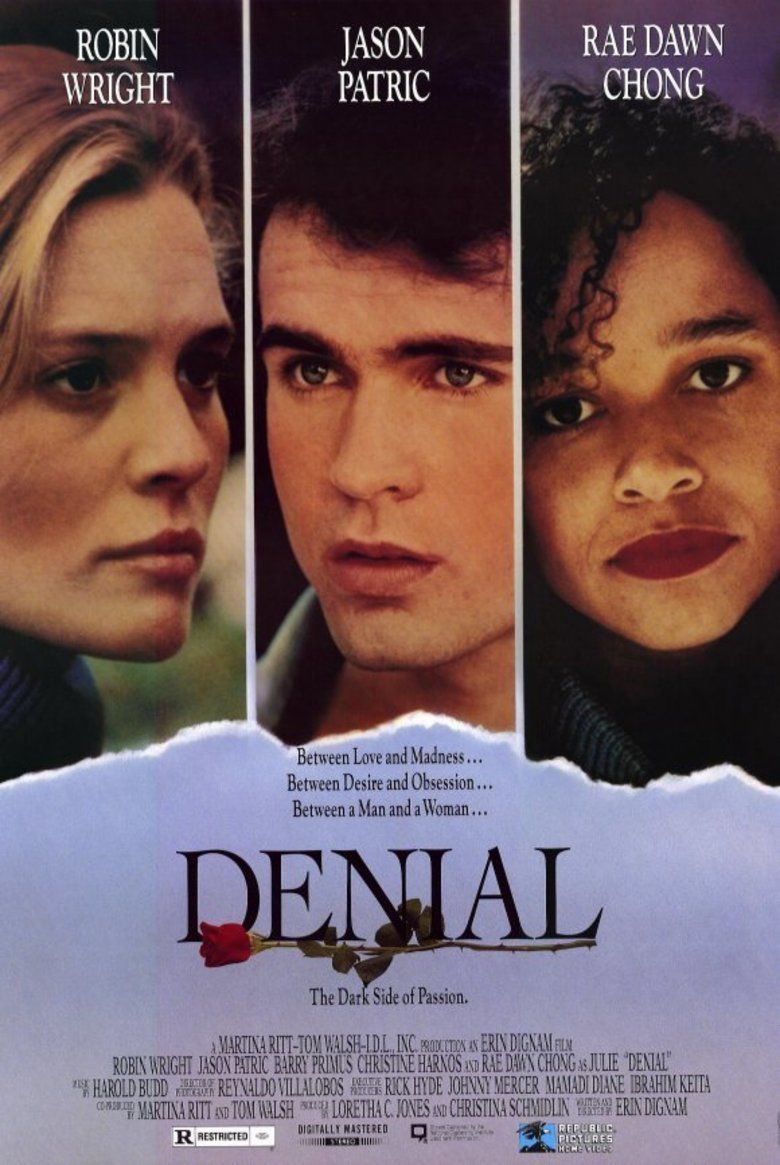 Denial (1990 film) movie poster