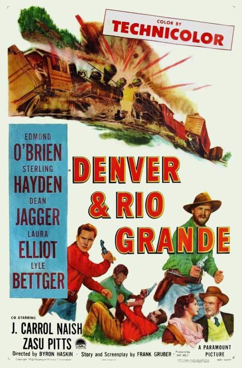 Denver and Rio Grande (film) movie poster