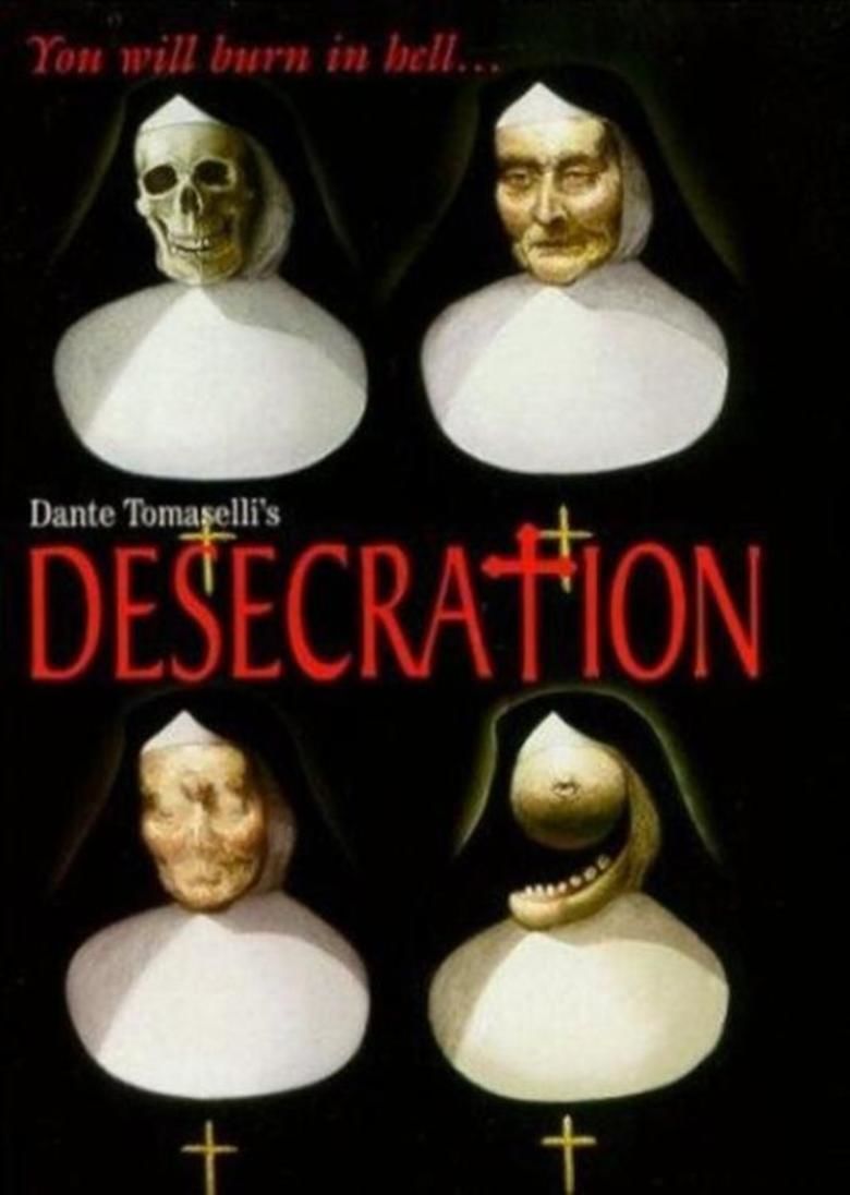 Desecration (film) movie poster