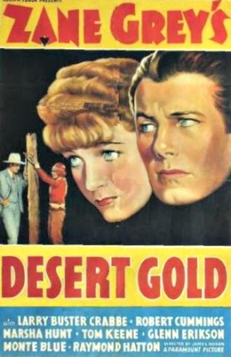 Desert Gold (1936 film) movie poster
