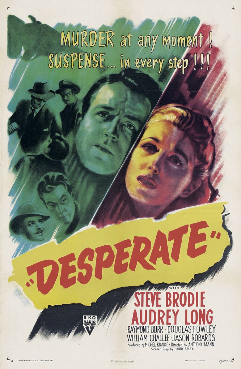 Desperate (film) movie poster