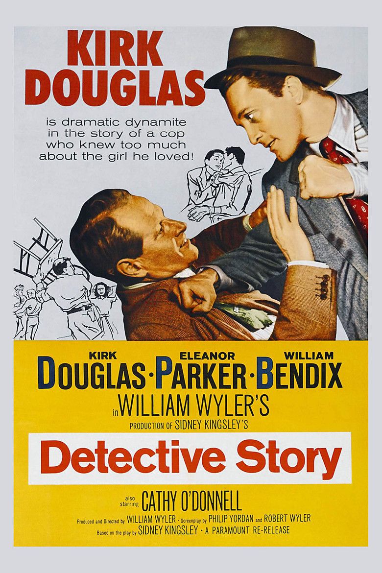 Detective Story (1951 film) movie poster