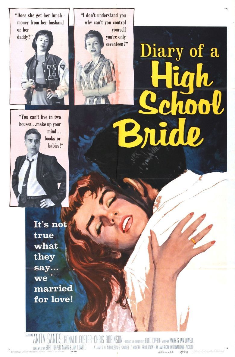 Diary of a High School Bride movie poster