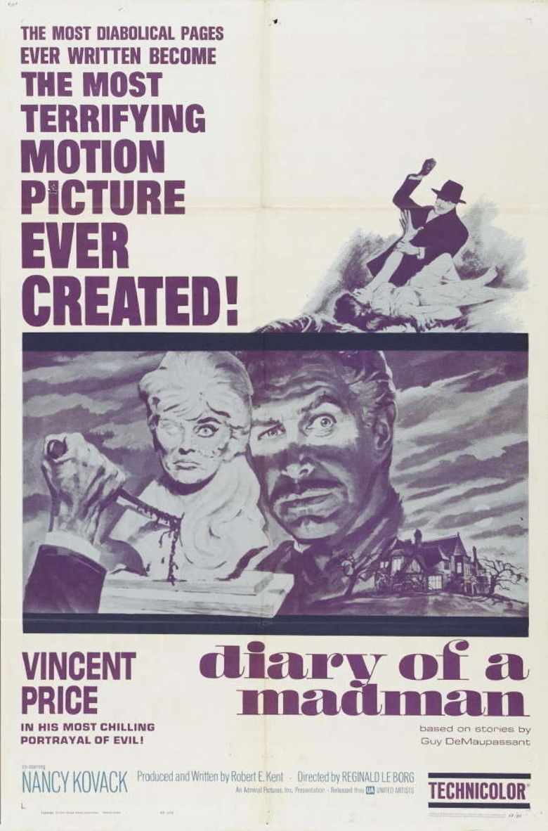 Diary of a Madman (film) movie poster