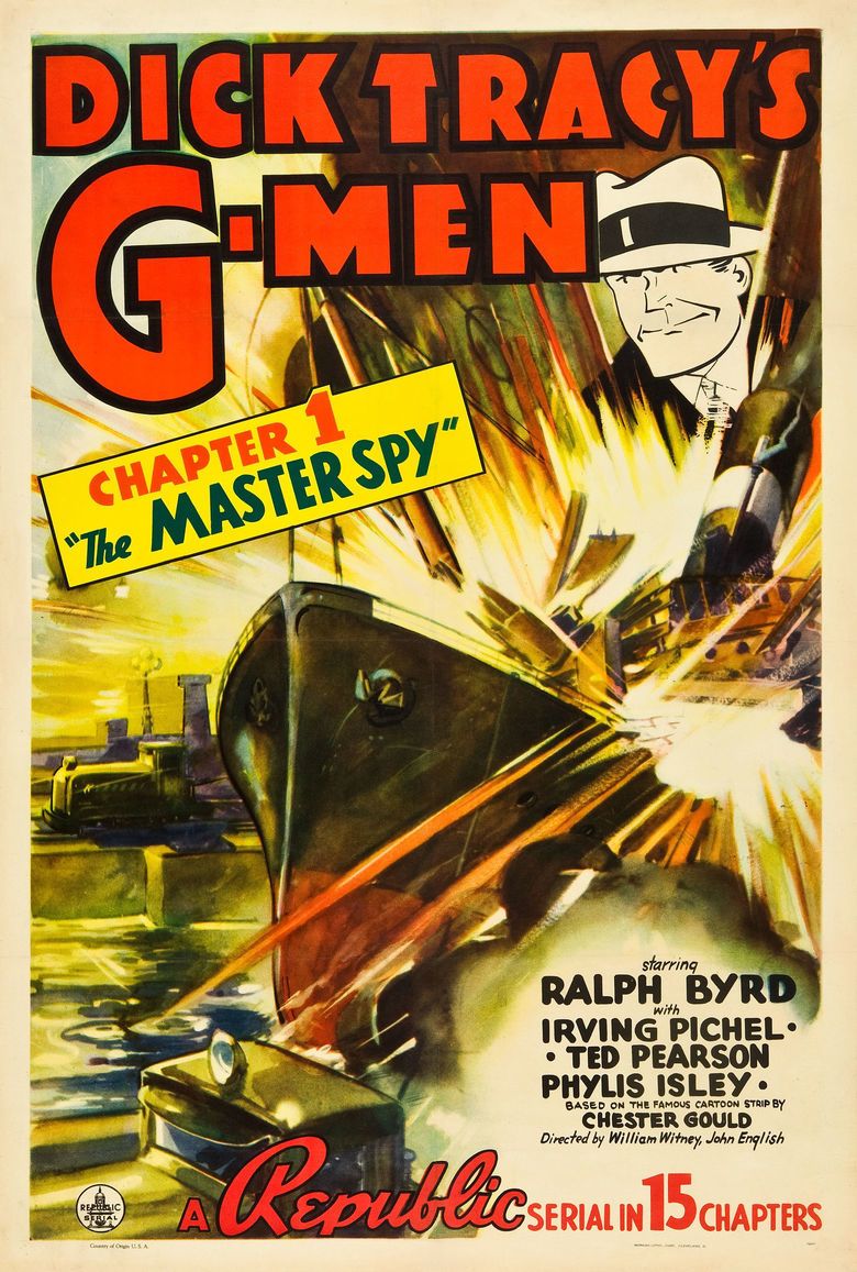 Dick Tracys G Men movie poster