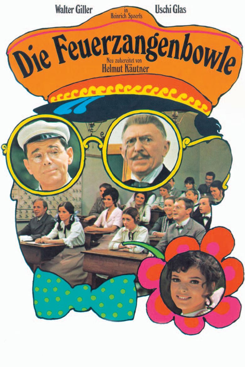 Die Feuerzangenbowle (1970 film) movie poster