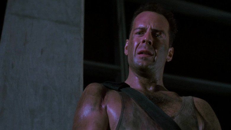 Die Hard movie scenes