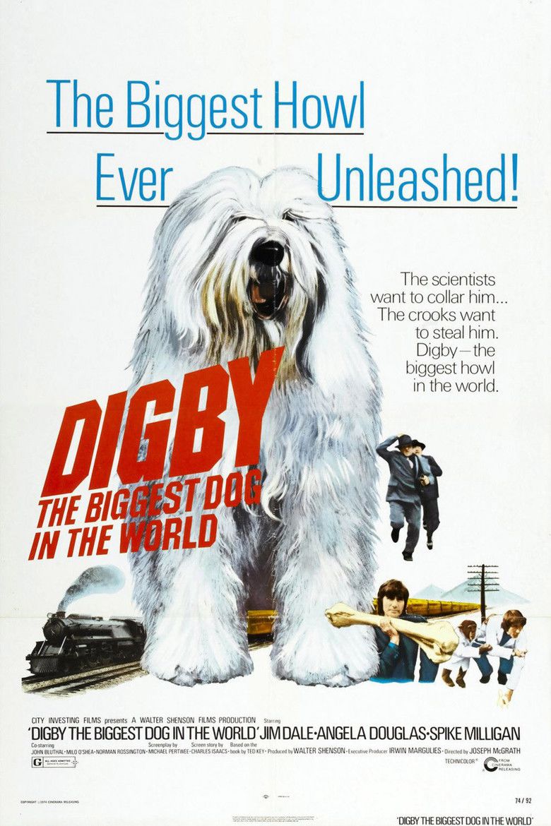 Digby, the Biggest Dog in the World movie poster