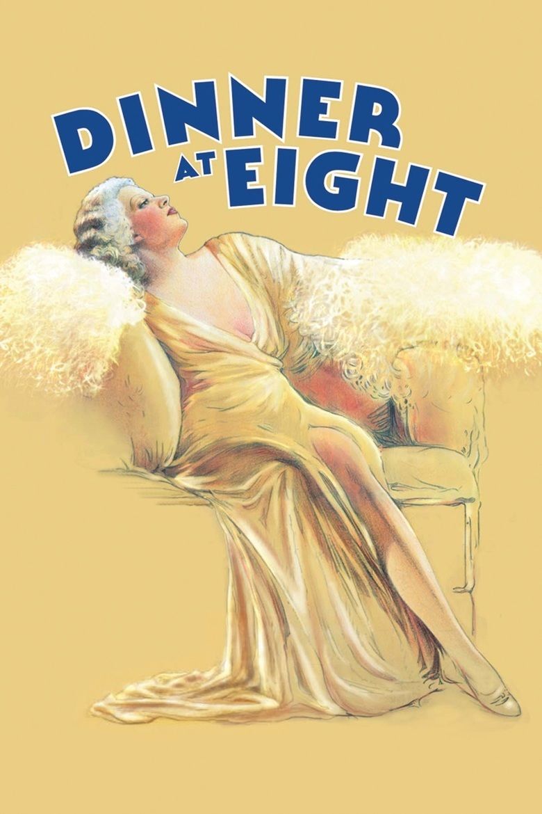 Dinner at Eight (film) movie poster