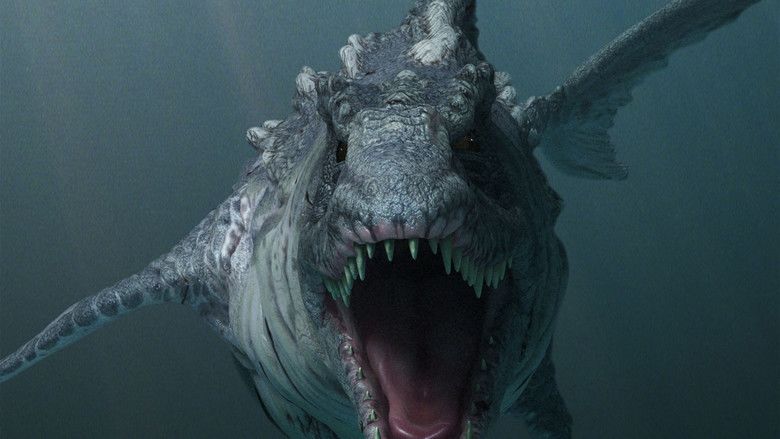 Dinoshark movie scenes
