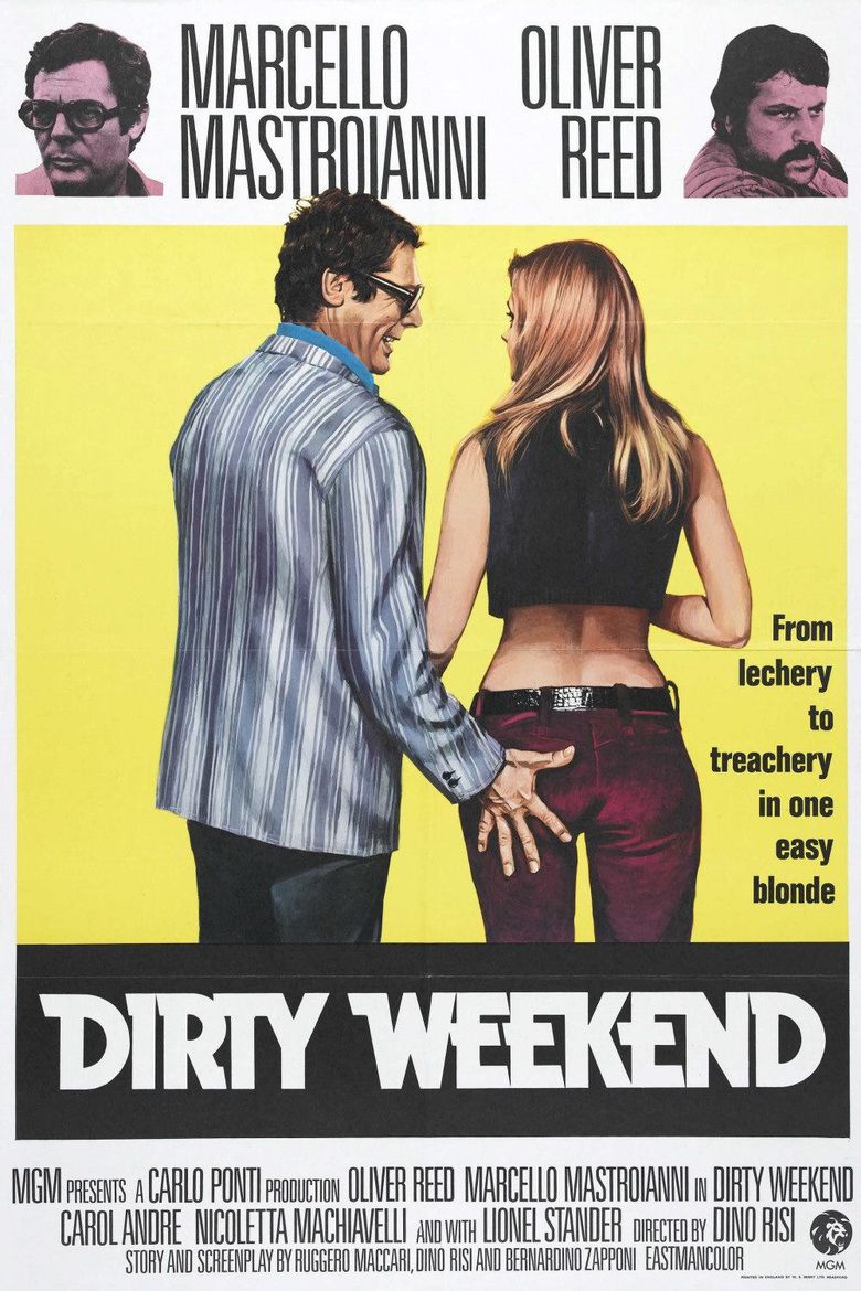 Dirty Weekend (1973 film) movie poster