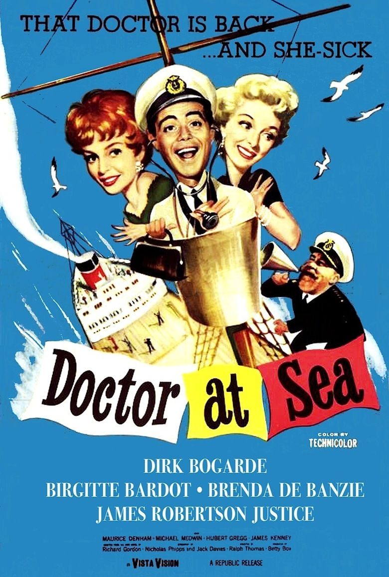 Doctor at Sea (film) movie poster