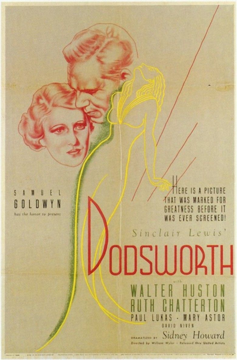 Dodsworth (film) movie poster