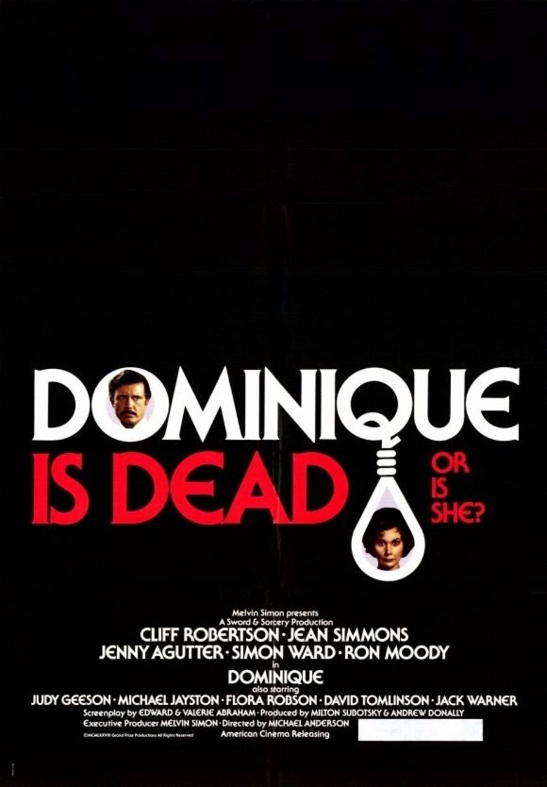 Dominique (film) movie poster