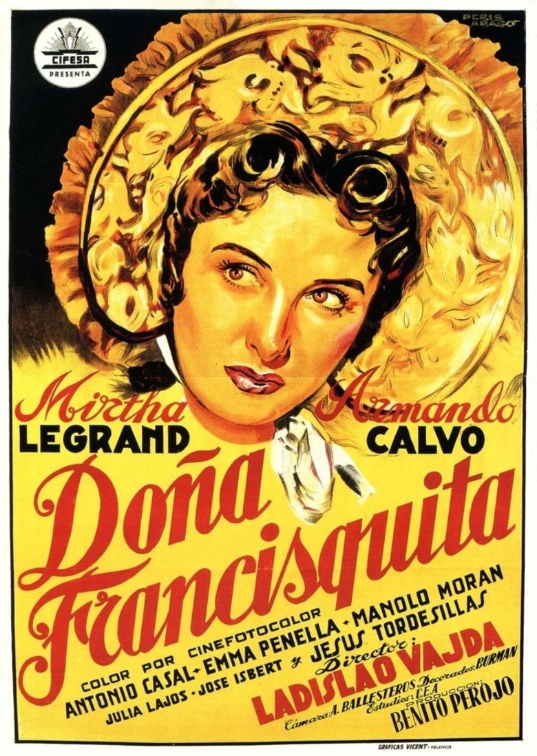 Dona Francisquita (film) movie poster