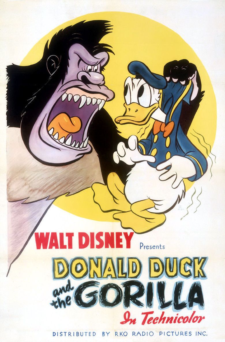 Donald Duck and the Gorilla movie poster