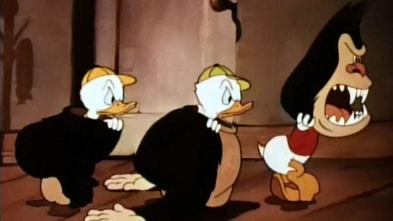 Donald Duck and the Gorilla movie scenes