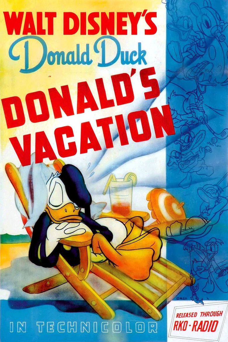 Donalds Vacation movie poster