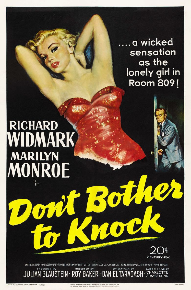 Dont Bother to Knock movie poster