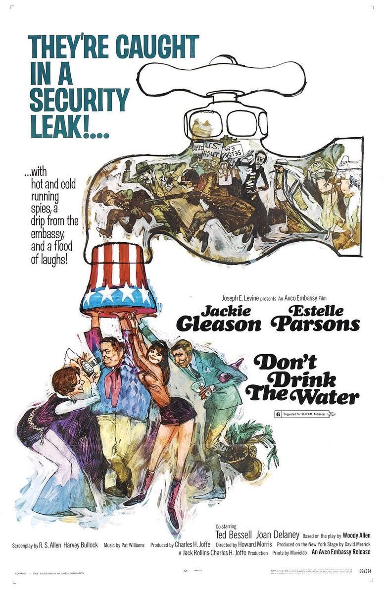 Dont Drink the Water (1969 film) movie poster