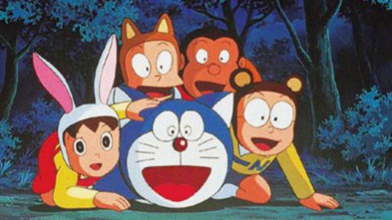 Doraemon: Nobita and the Animal Planet movie scenes