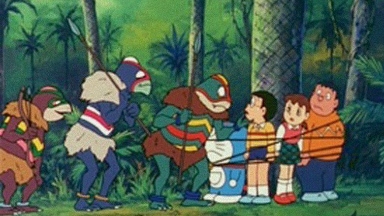 Doraemon: Nobita and the Knights on Dinosaurs movie scenes