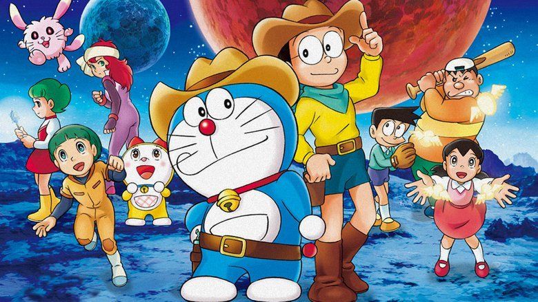 Doraemon the Movie: Nobitas Spaceblazer movie scenes