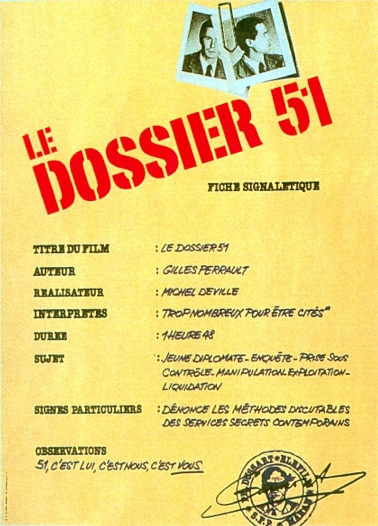 Dossier 51 movie poster