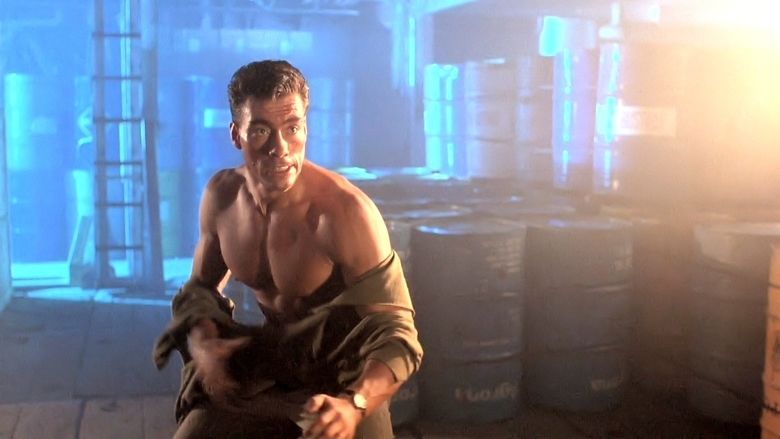 Double Impact movie scenes