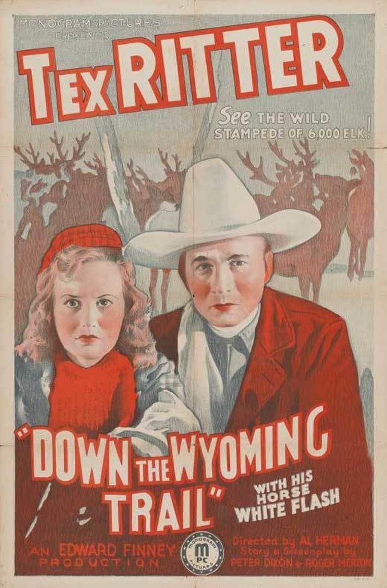 Down the Wyoming Trail movie poster