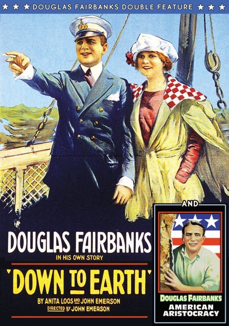 Down to Earth (1917 film) movie poster