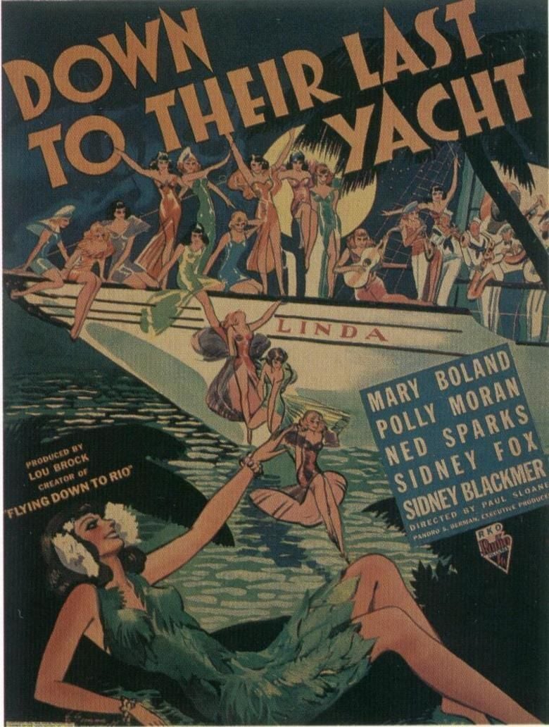 Down to Their Last Yacht movie poster