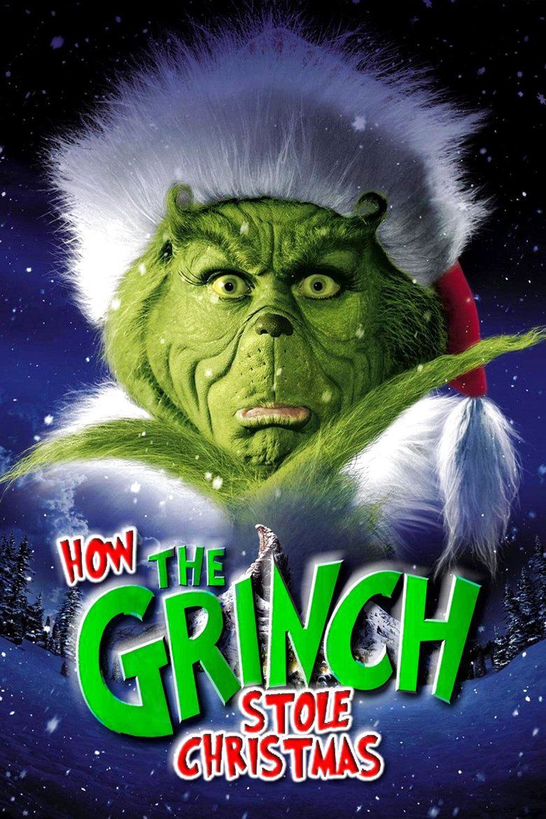 Dr Seuss How the Grinch Stole Christmas (film) movie poster