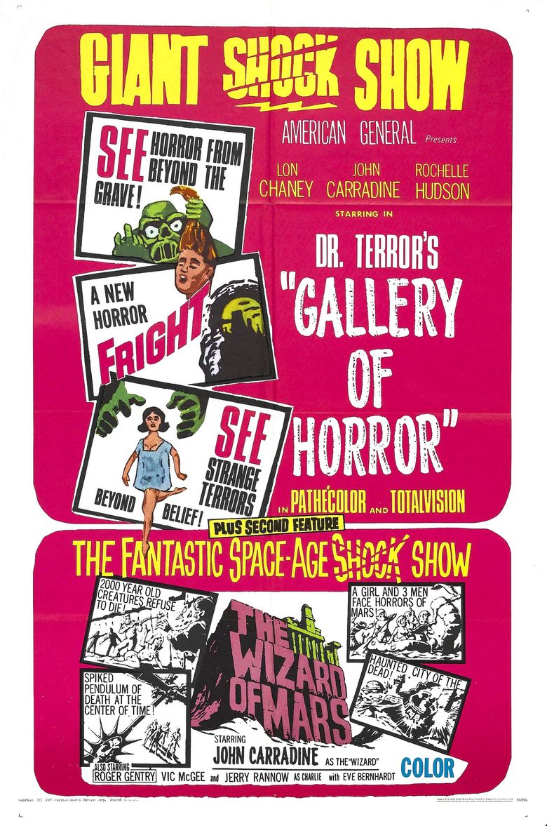 Dr Terrors Gallery of Horrors movie poster