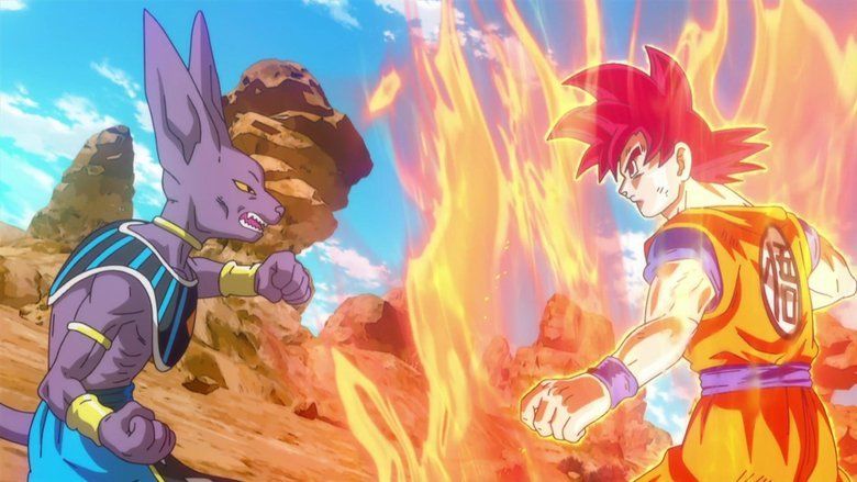 Dragon Ball Z: Battle of Gods movie scenes