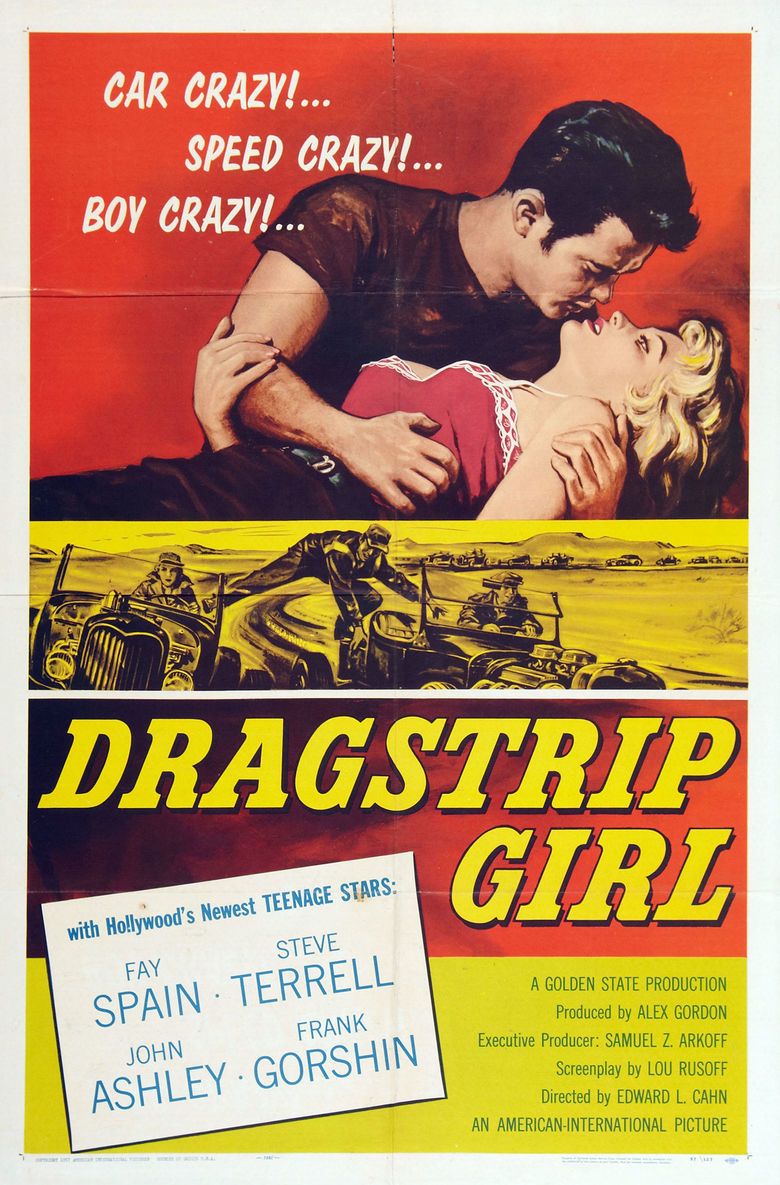 Dragstrip Girl movie poster