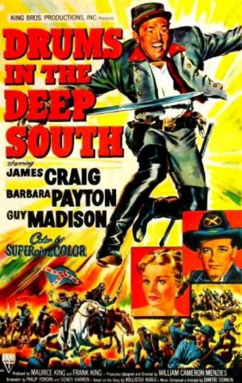 Drums in the Deep South movie poster