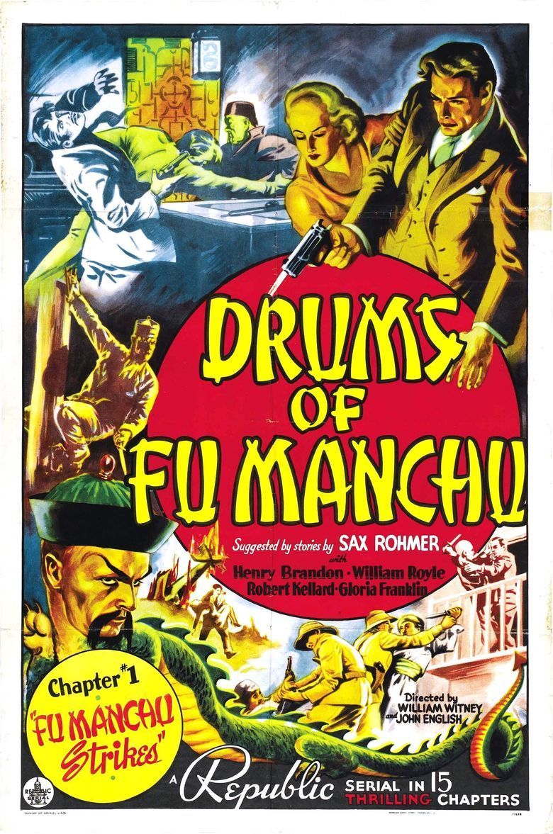 Drums of Fu Manchu movie poster